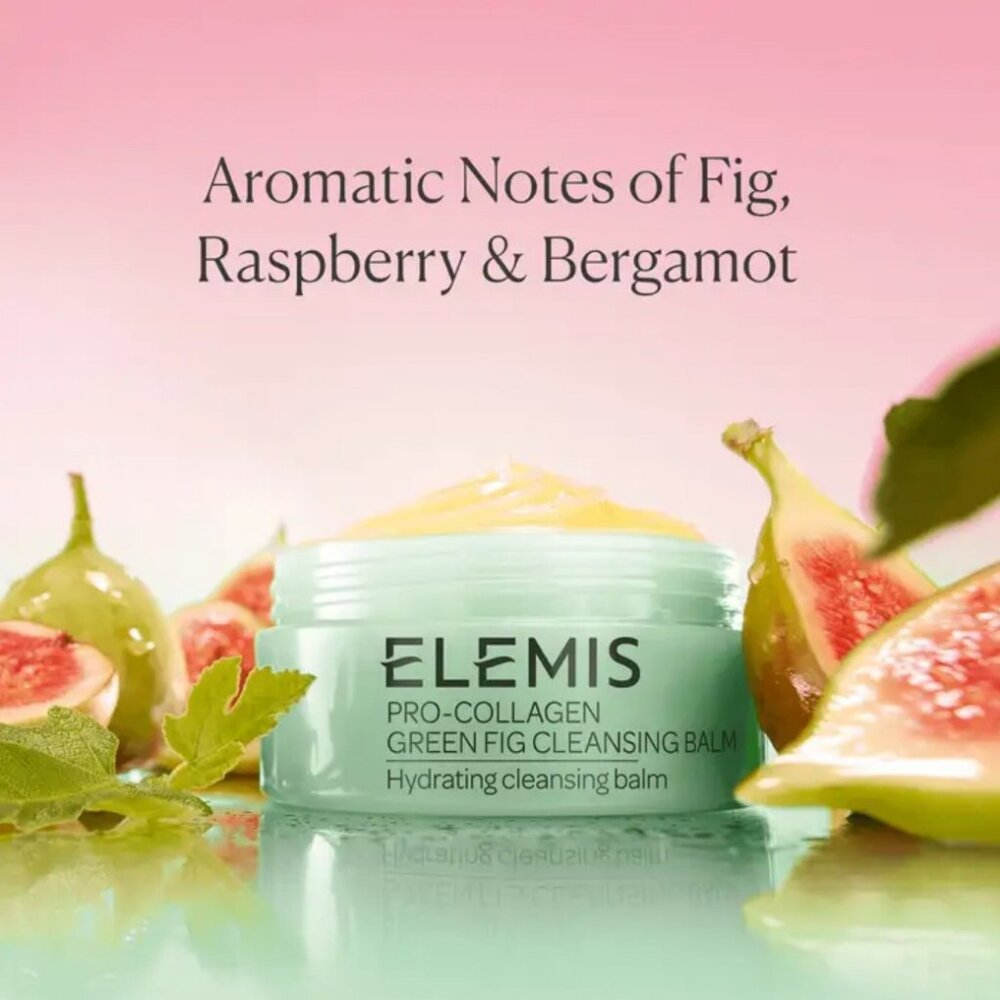 NEW Elemis Pro-Collagen Green Fig Cleansing Balm 1.7oz. Face Cleanser - Picture 2 of 2